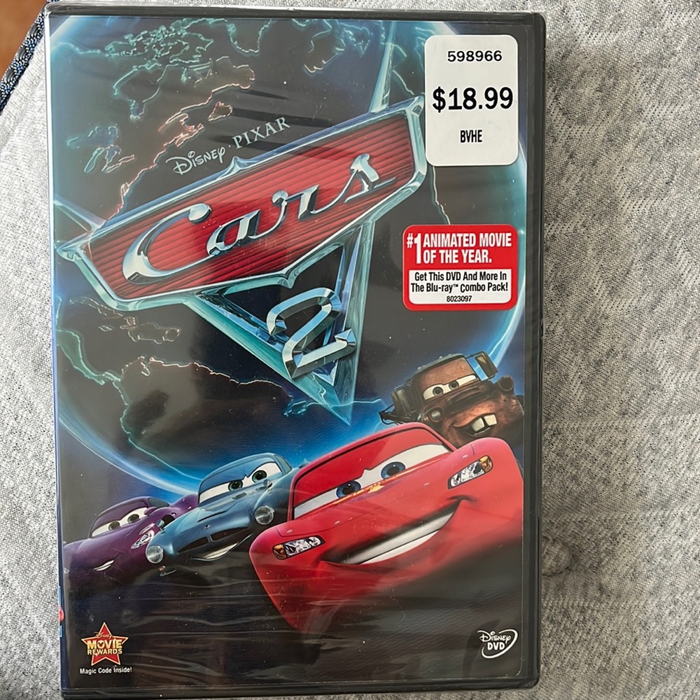 Cars 2 DVD